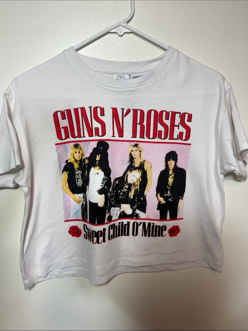 Guns N' Roses “Sweet Child O' Mine” Graphic Tee Zara Brand New w/o Tag